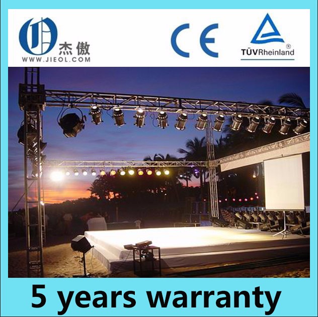 Outdoor black combined stage anti skid plywood stage platform