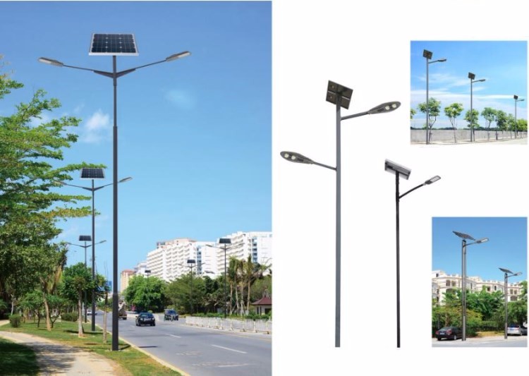 High quality sensor solar street lights with CE RoHS approved