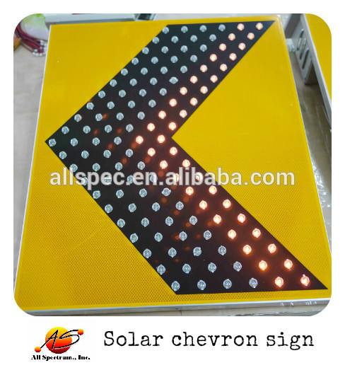 vietnam philippine solar power chevron flashing sign board led traffic lights