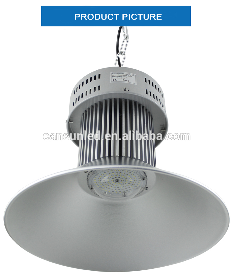 Warehouse factory price 120lm/W with 5 years warranty 80W 100W 120W 150W 200W led high bay light