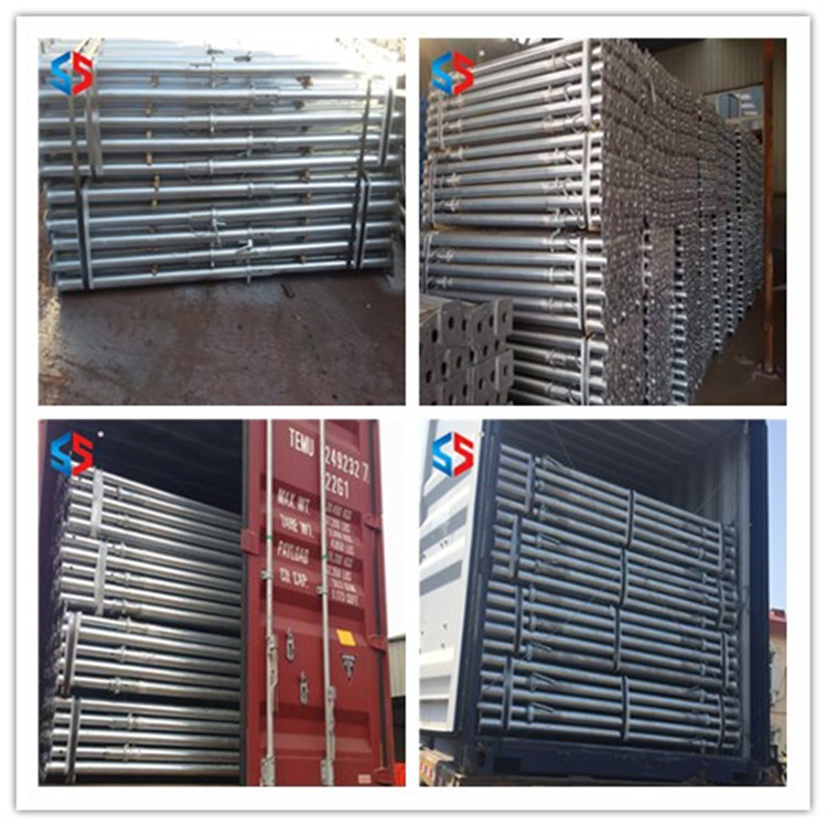 Galvanized Heavy Duty Adjustable Scaffolding Shore Steel Prop