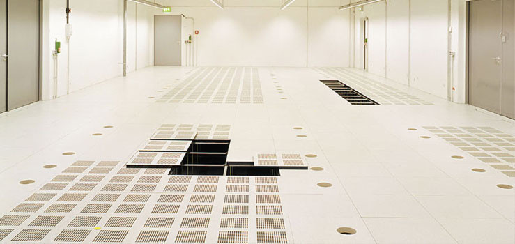 Plastic floor grating data center raised floor tiles