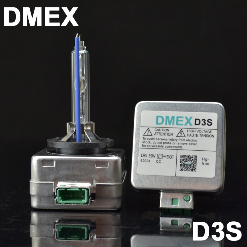 DMEX D3S Xenon Bulb Hg Free 4300K 5500K 6000K Xenon Bulb Headlight HID 35W 5500K D3S Xenon HID Bulb