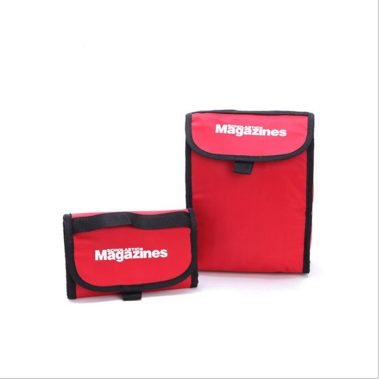 Picnic Lunch Bag With Foil Foam Bottle Cooler Bag