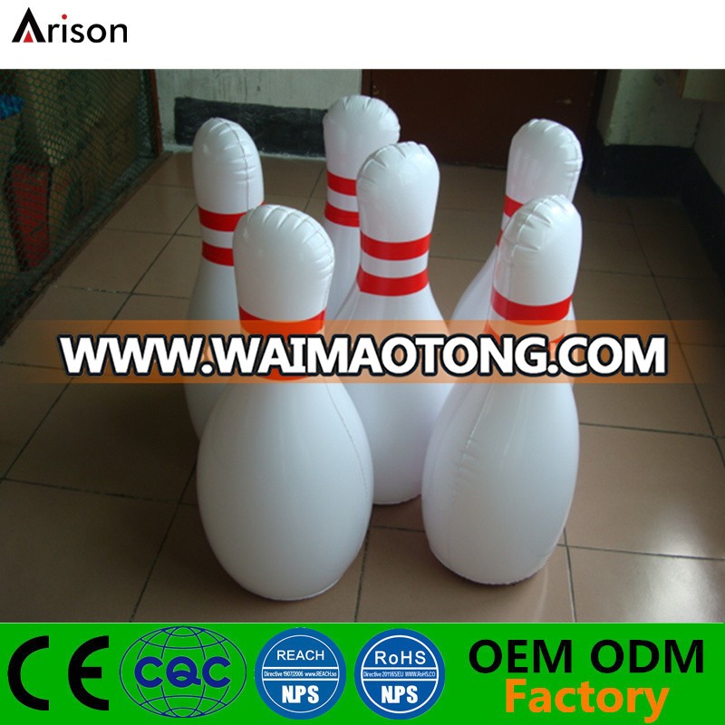 Inflatable promotional bowling ball for promotional toys