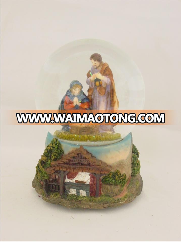 Hot sale christmas gifts souvenir religious design inflatable water ball