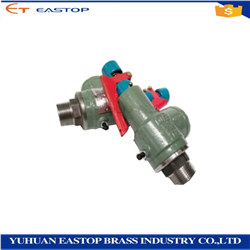 Ptfe/ Viton/ Epdm Soft Sealing Bronze/ Brass pressure Safety Relief Valve for steam water boiler