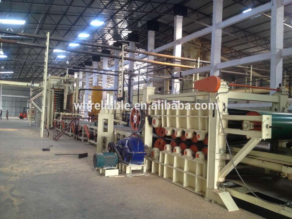 particle board production line particleboard making machine