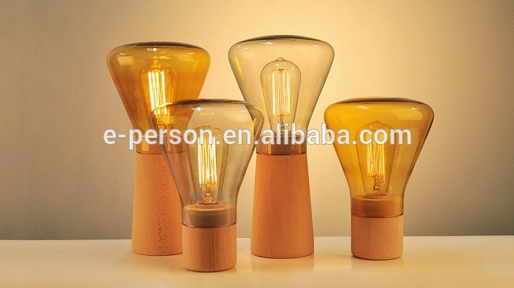 Wooden Table Lamp Manufacturers, Vintage Home Decorating Table Wooden Lamp