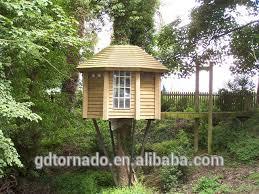 2018 Professional Design Kids Tree House fiber glass Tree House For Decoration