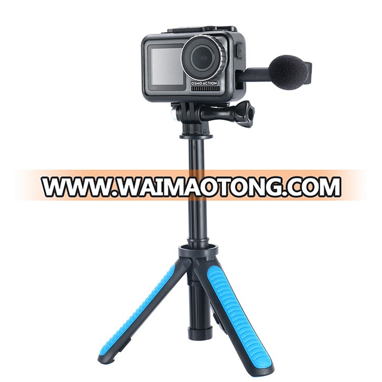 Mini Tripod Action Camera Holder Stand Tripod Monopod For Go pro Hero7 DJ I OSMO Action Sports Camera