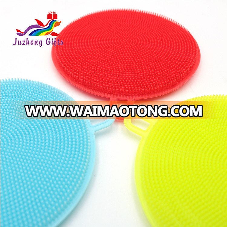 Dish Brush Scrubber Silicone Dish Chinese Kitchenware Dish Washing Sponge