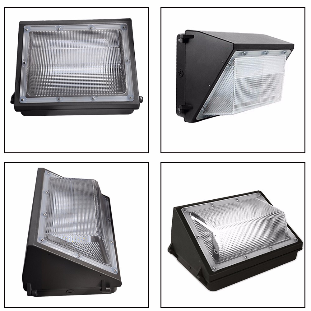 ETL DLC 120V 347V 5280lm-1430lm 2700K-6000k IP65 waterproof outdoor wall lighting