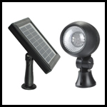 Aluminum Garden Solar Light with 12LED