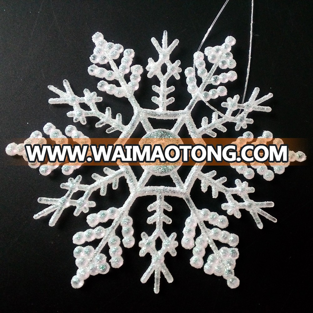 Outdoor Christmas Decoration Supplies White Snowflakes