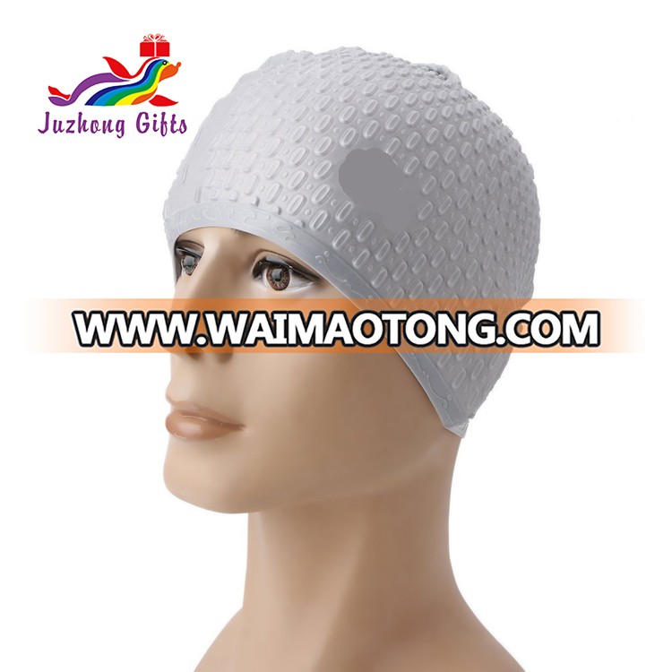 Promotional 100% Silicone Swim Caps For Water Sports