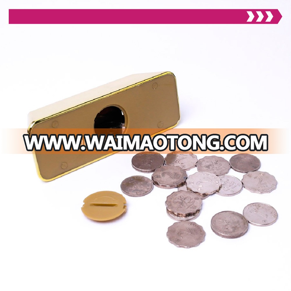 Low MOQ Factory Direct Promotional item Gold Bullion Saving Money Box