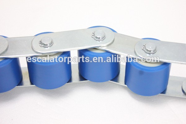 Escalator tension chain with 8 rollers for Kone escalator parts D60*55