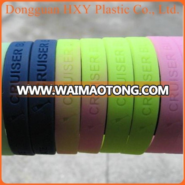 HXY Custom Silicone child bracelet For Children Events