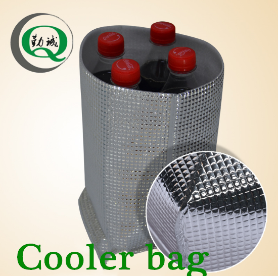 Anti-heat foil liner cooler bags for shipping goods