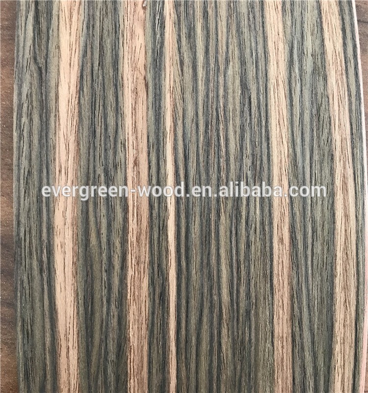 Rotary cut engineered ebony veneer