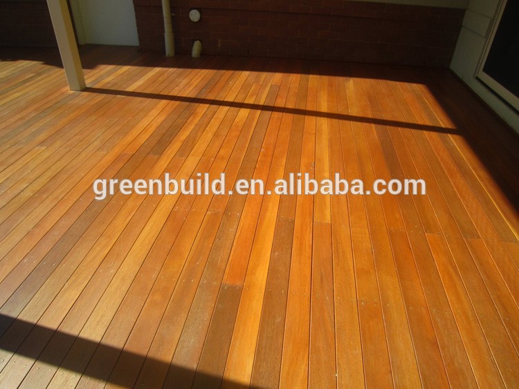 Golden Yellow S4S Merbau Decking Flooring