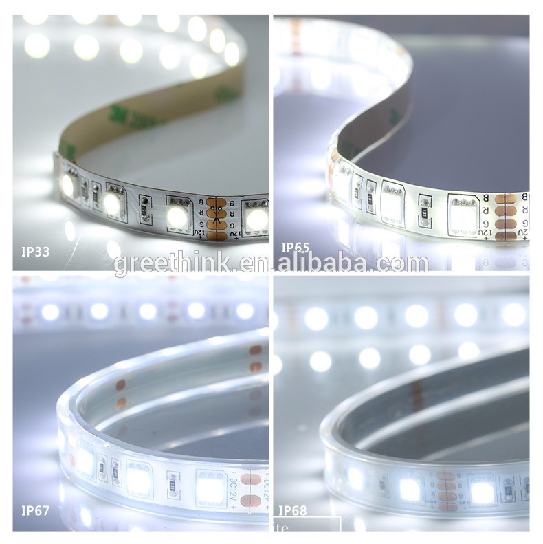 5 meters per roll High Lumen Samsung SMD 5630 LED flexible Strip