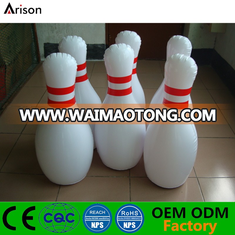 Inflatable promotional bowling ball for promotional toys