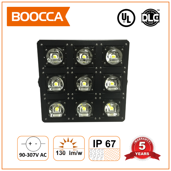 Travel Packing lot light 450W CE ROHS U L led flood light led high bay light