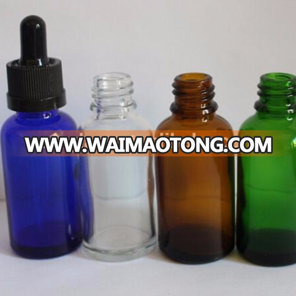 Various capacity essential oil bottles amber/blue/clear/green/black