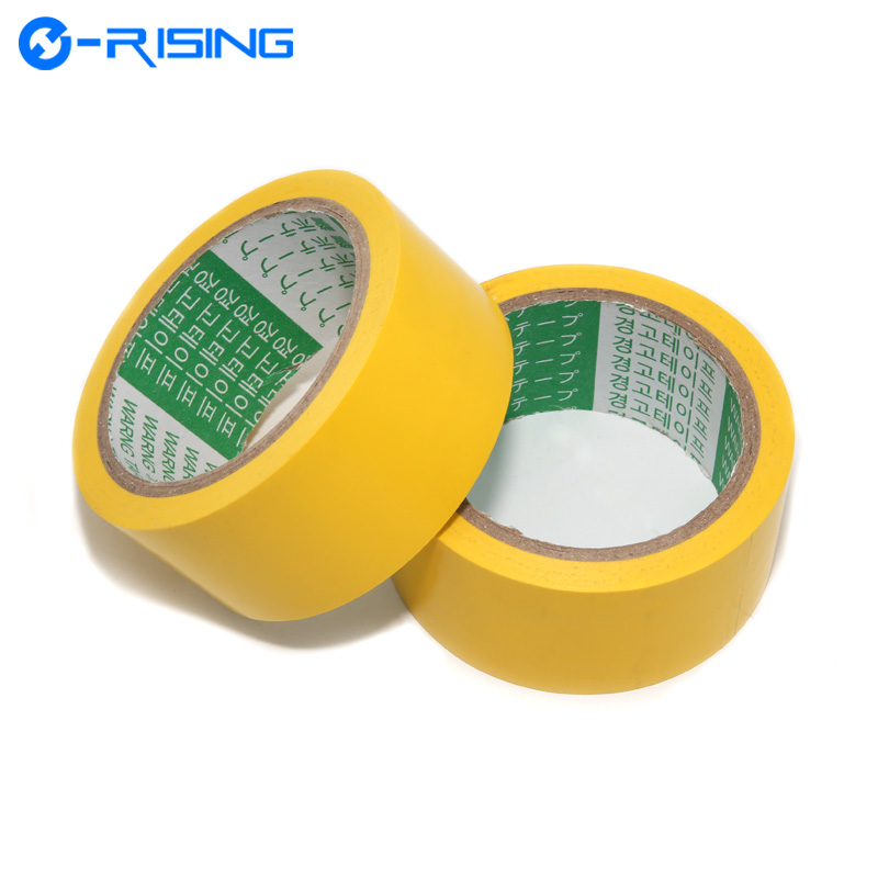 Blue Red Yellow Green Reflective PVC Floor Warning Tape For Factory Hazard Marking