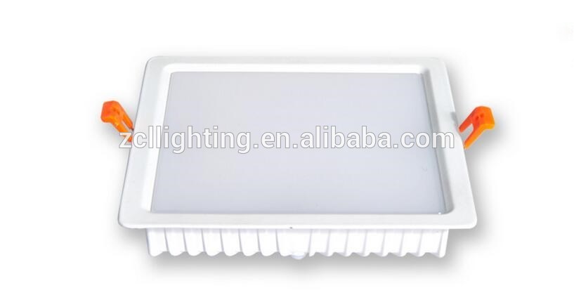 China supplier dongguan lighting 12w 15 watt recessed led down light