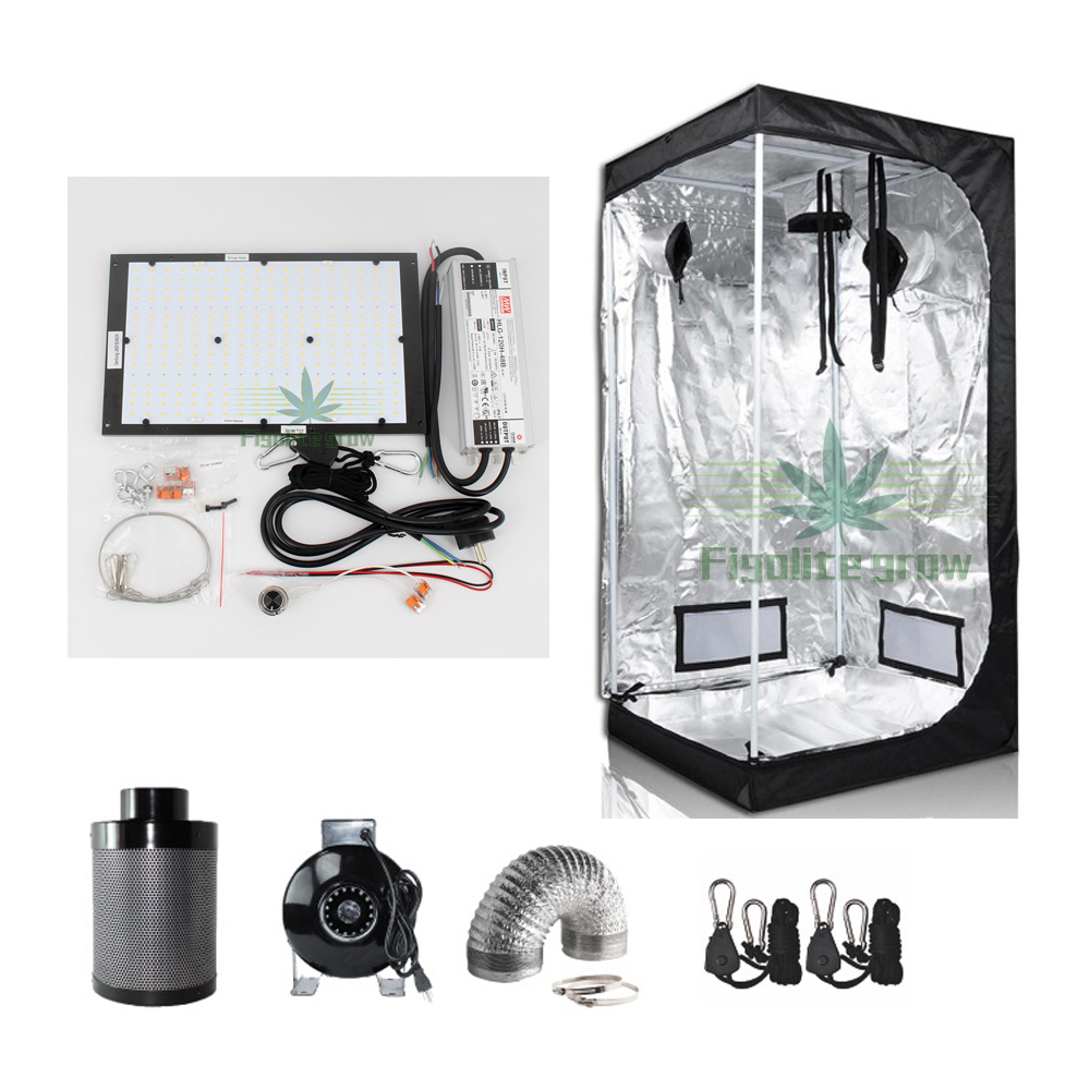 Indoor mushroom grow tent hydroponics complete kit 60x60x120