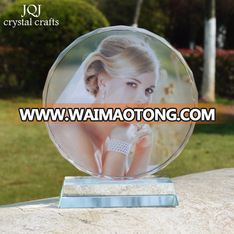 customized picture design crystal award design for honor souvenirs gifts for business gift,school,lovers