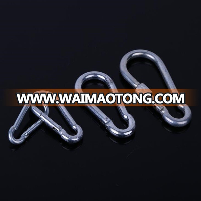 HXY High Quality 304/316 Stainless Steel Carabiner Spring Snap Hooks For Industry