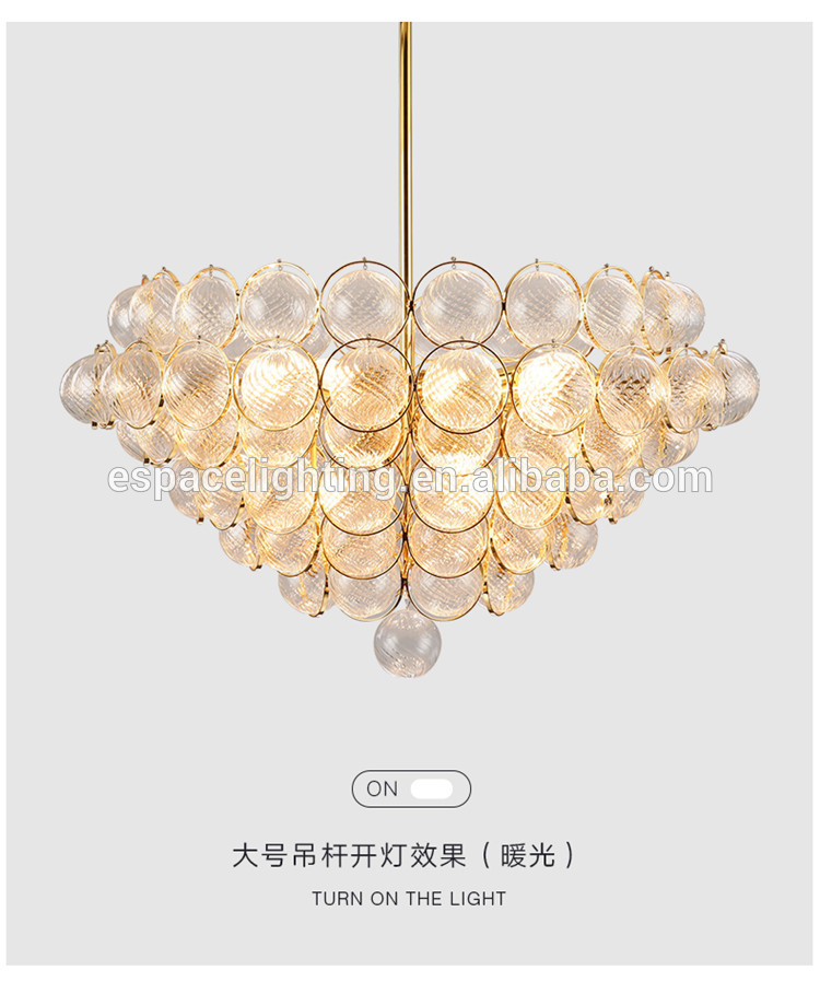 Nordic Simple Creative Glass Pendant Ceiling Light