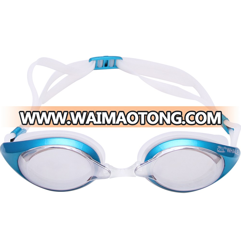 fashion style soft silicone swim goggle for adult