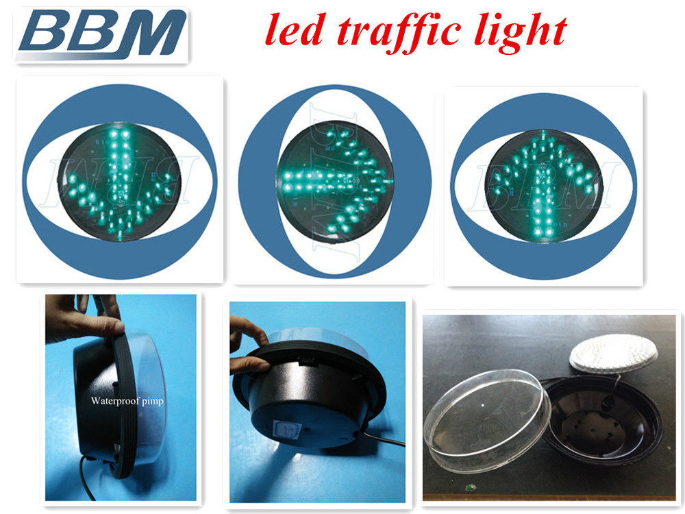 Dia. 200mm green led arrow module for traffic lights