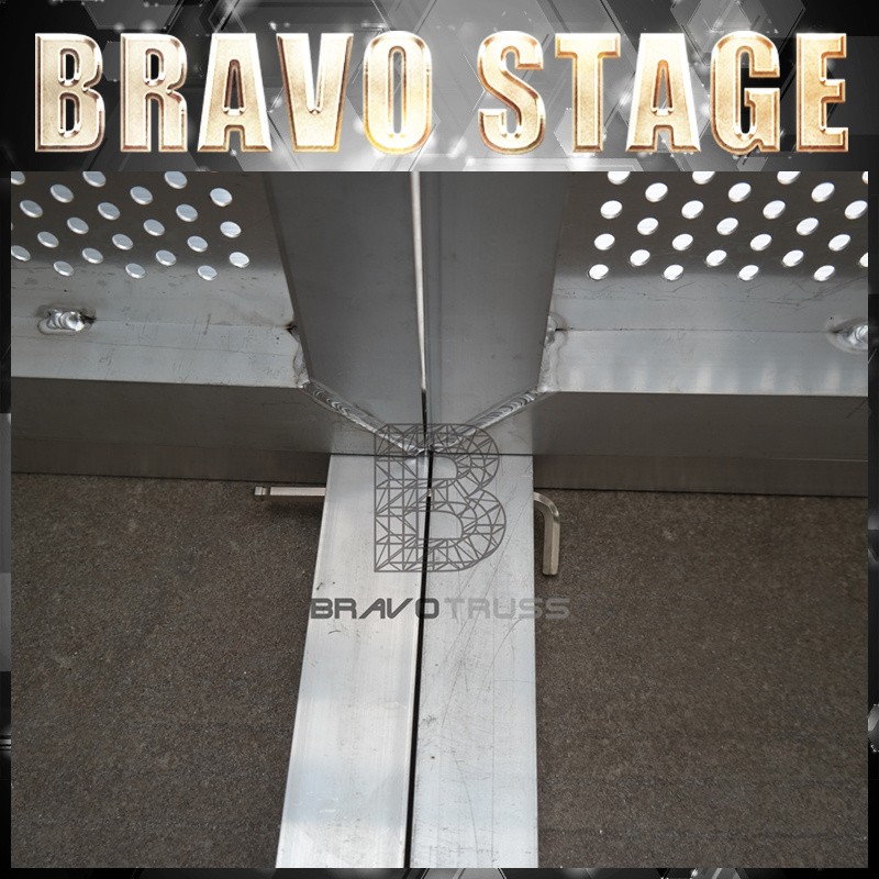 Bravo Stage Aluminum Cam Lock Crowd Barrier