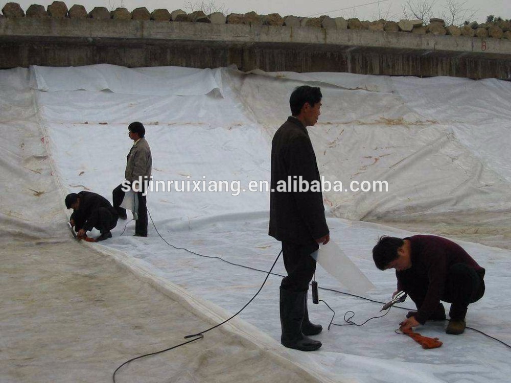 Factory supply compound geotextile coated with geomembrane