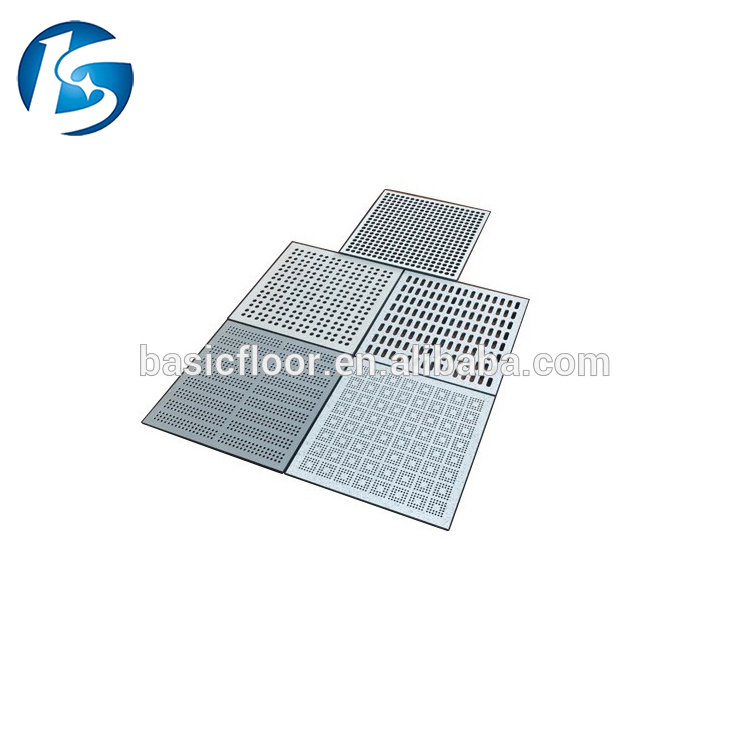 Top quality airflow anti-static perforated raised floor