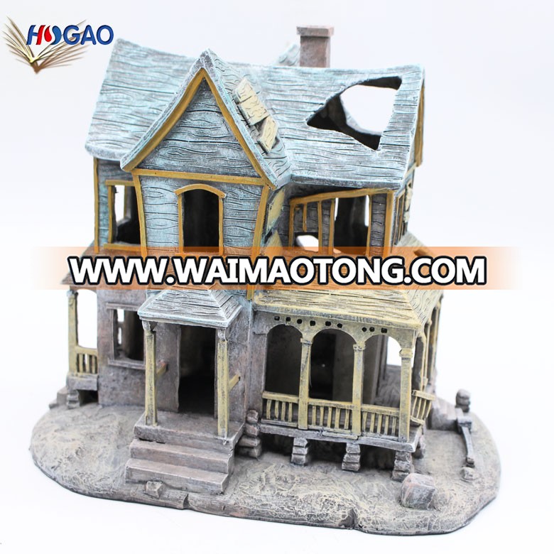 Wholesale statue ornaments resin miniature model house