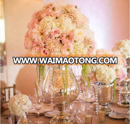 Super Star Romantic table centerpiece homemade flowers for wedding decor