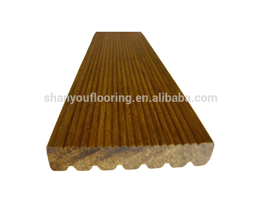 CE, E1 standard bamboo board outdoor strand woven outdoor bamboo flooring from China supplier