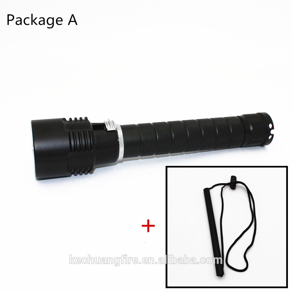 2017 new products Flashlight 3 x XM-L2 3200 Lumens Waterproof 18650 tactical flashlight