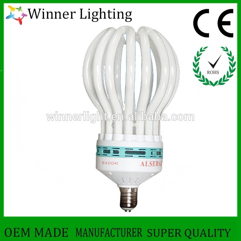 High Power energy saving lamp bulbs 6u Lotus Bulb cfl Fluorescent Lamp in dubai factory Canton fair alibaba express