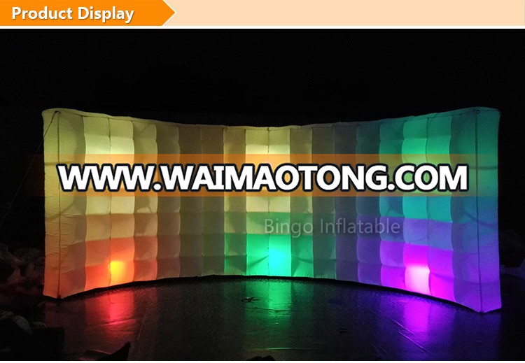 led light inflatable wall background for party BG-A0734-2