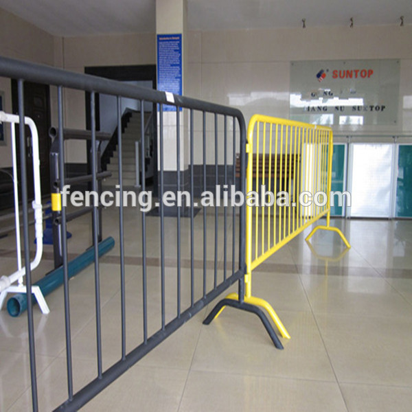 Anping factory Metal Pedestrian Facility Fence For Works