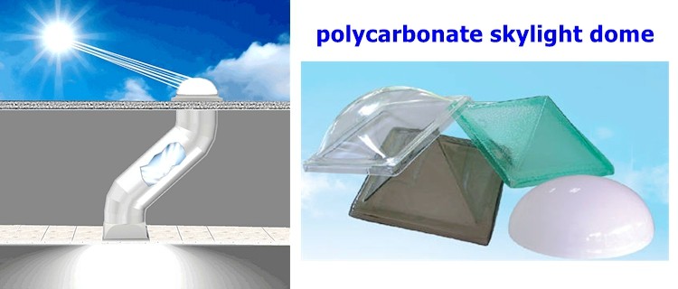 Manufacturers selling polycarbonate PMMA  pyramid skylight customized dome skylights