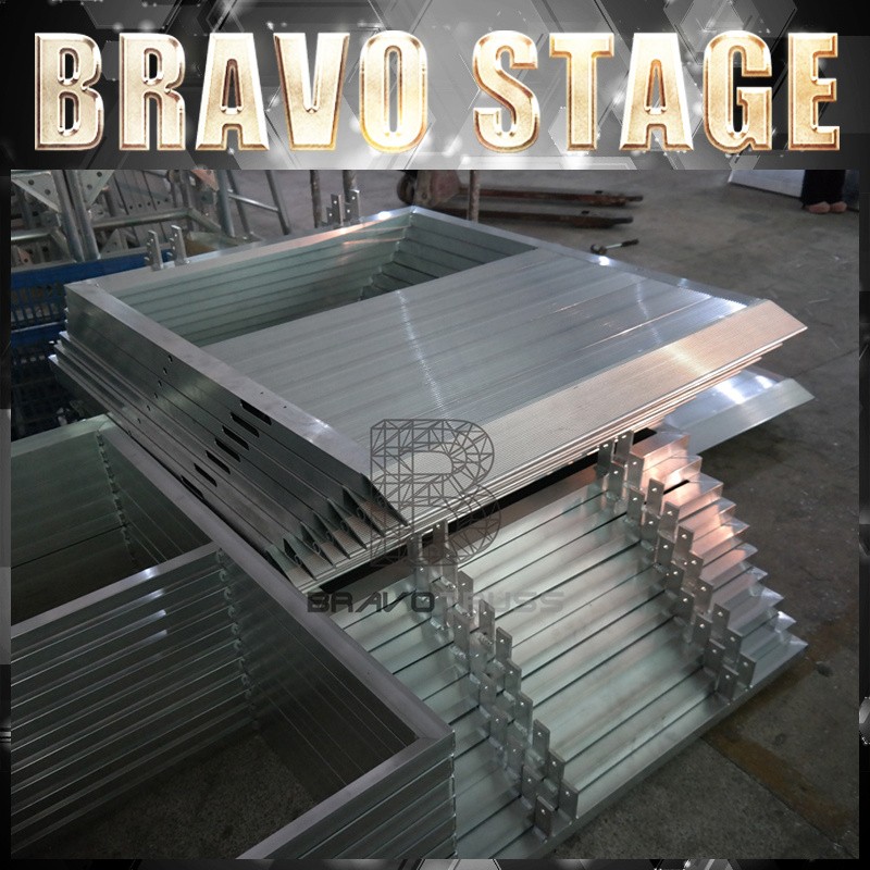 Bravo Stage Aluminum Cam Lock Crowd Barrier